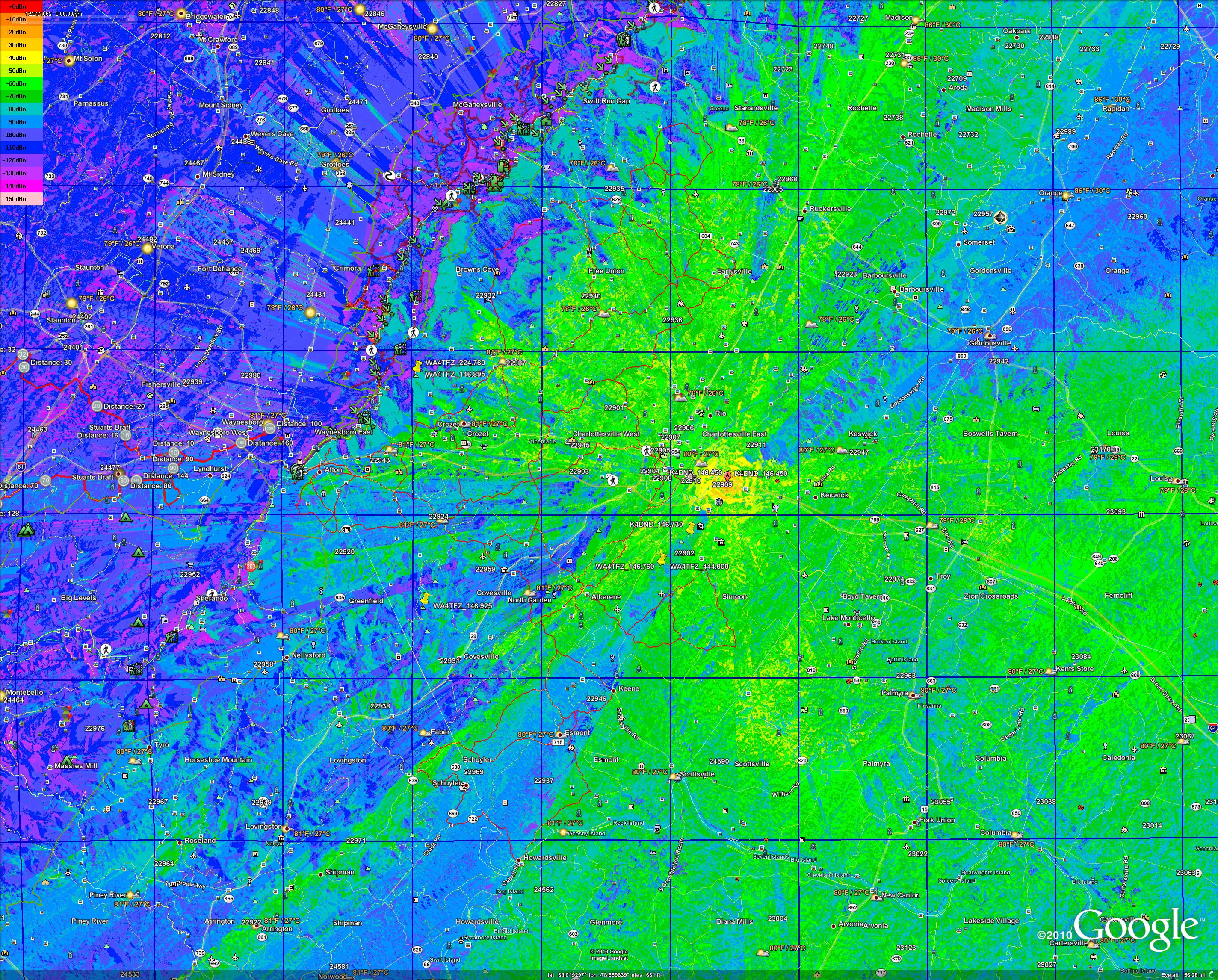 Propagation Maps (Updated) Albemarle Amateur Radio Club