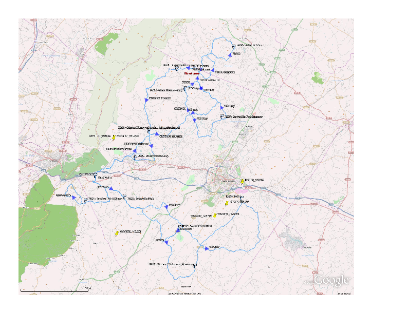 PNG preview of PDF map of bike route