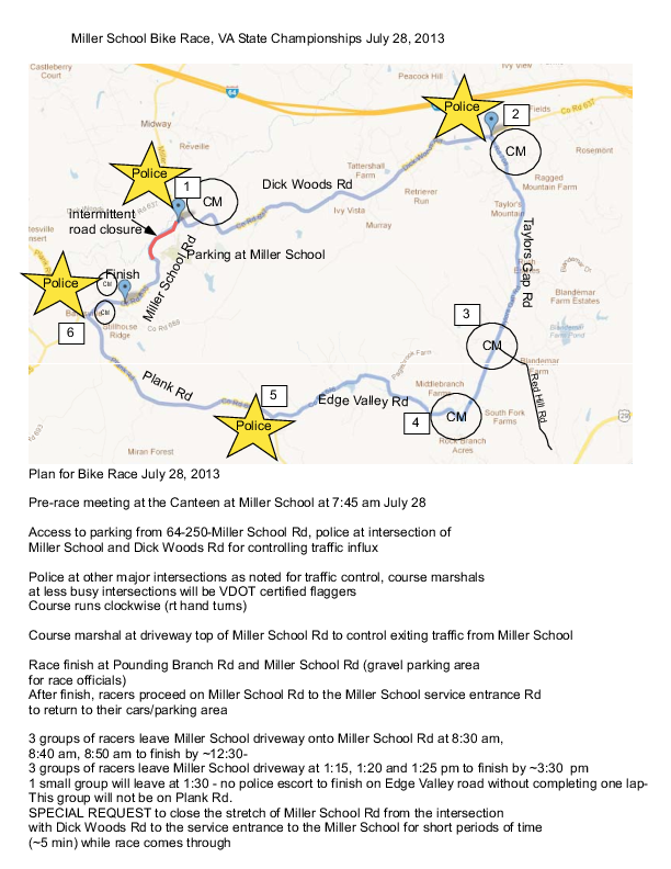 PNG preview of PDF map of bike route